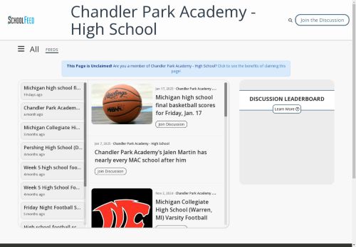 Chandler Park Academy - High School