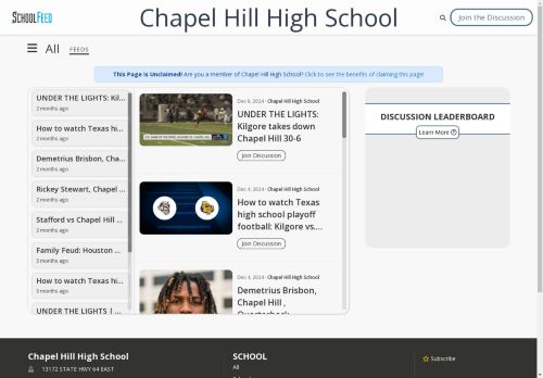 Chapel Hill High School