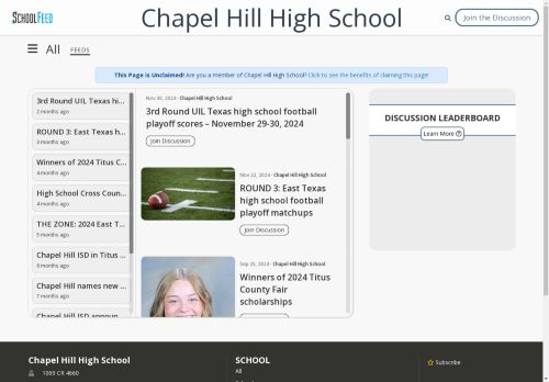 Chapel Hill High School