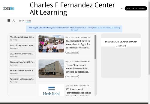 Charles F Fernandez Center Alt Learning