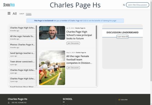 Charles Page Hs