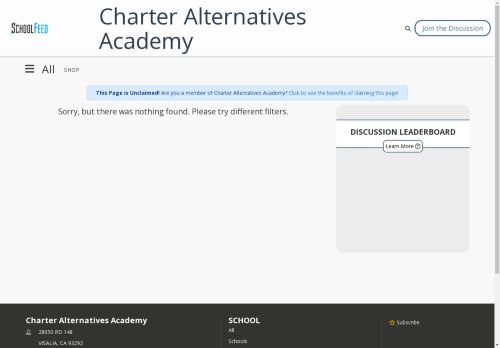 Charter Alternatives Academy