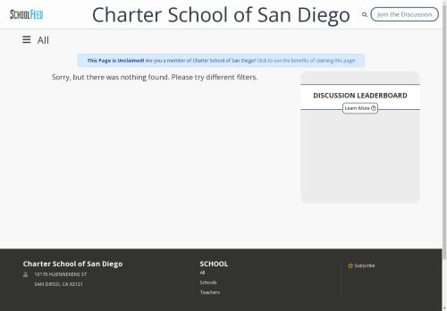 Charter School of San Diego