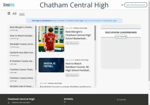 Chatham Central High