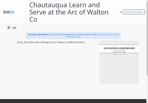 Chautauqua Learn and Serve at the Arc of Walton Co