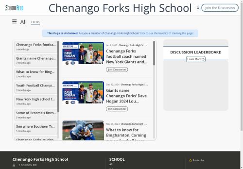 Chenango Forks High School