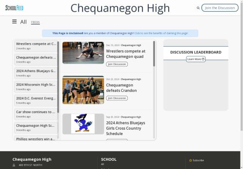 Chequamegon High