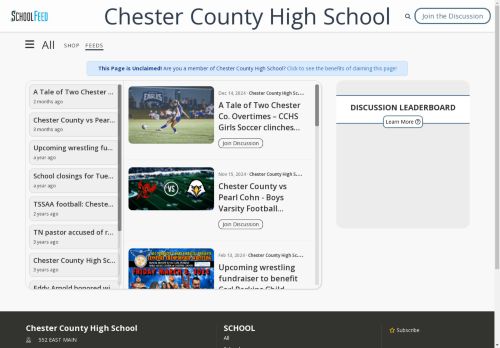 Chester County High School
