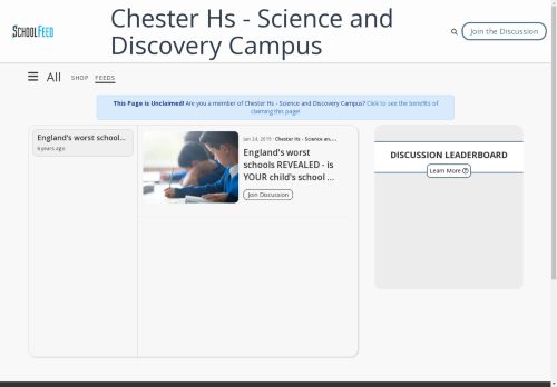Chester Hs - Science and Discovery Campus
