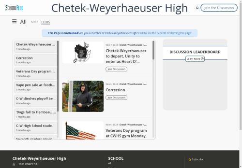 Chetek-Weyerhaeuser High