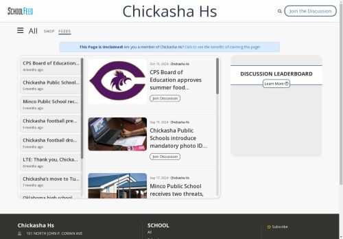 Chickasha Hs