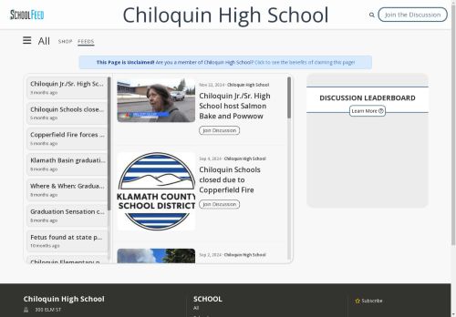 Chiloquin High School