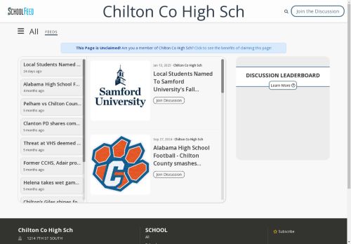Chilton Co High Sch