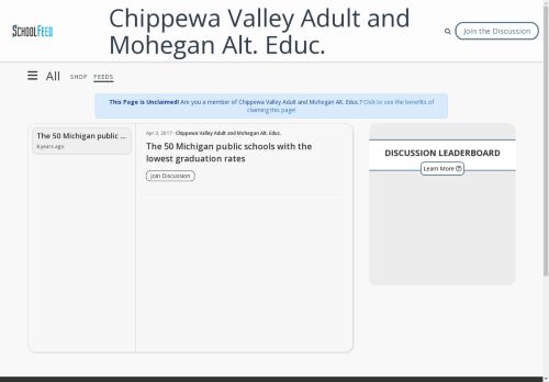 Chippewa Valley Adult and Mohegan Alt. Educ.