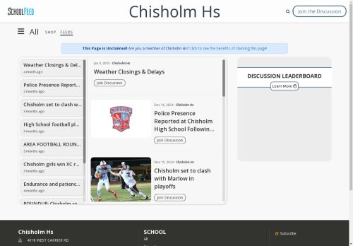 Chisholm Hs
