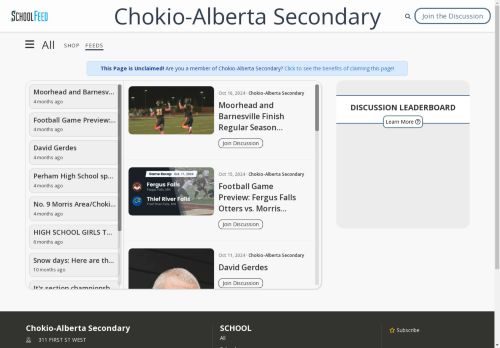 Chokio-Alberta Secondary