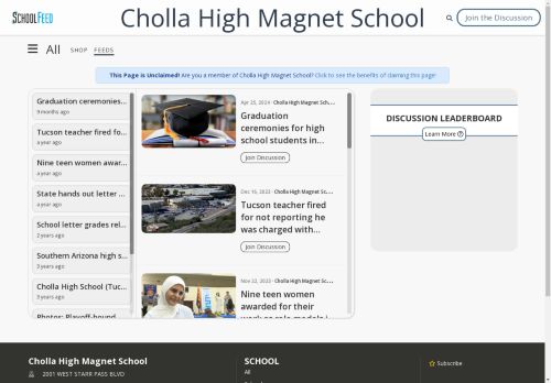 Cholla High Magnet School