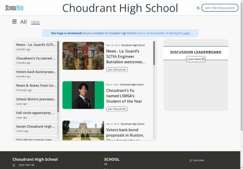 Choudrant High School