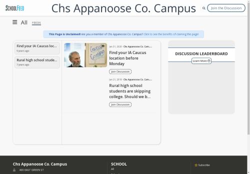 Chs Appanoose Co. Campus