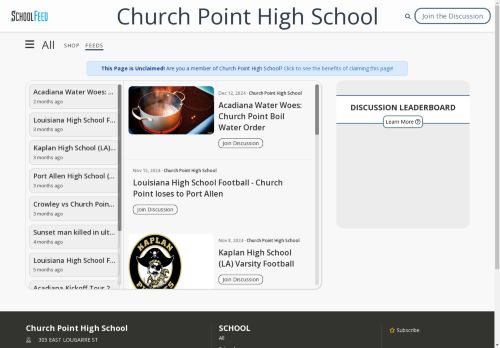 Church Point High School