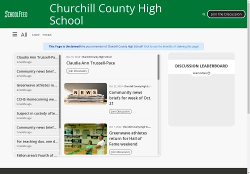 Churchill County High School