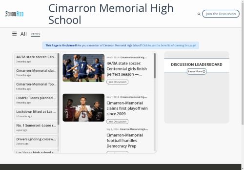 Cimarron Memorial High School