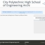 City Polytechnic High School of Engineering Archi