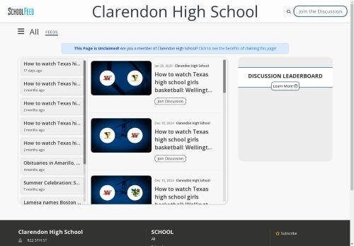 Clarendon High School