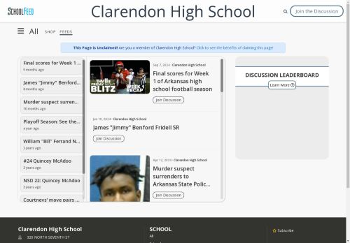 Clarendon High School