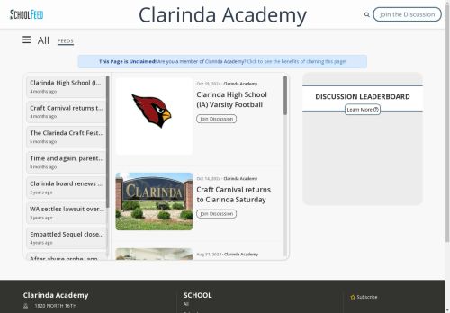 Clarinda Academy