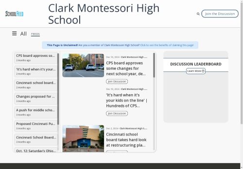 Clark Montessori High School