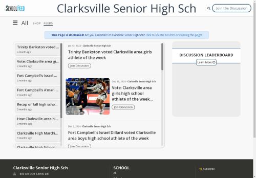 Clarksville Senior High Sch