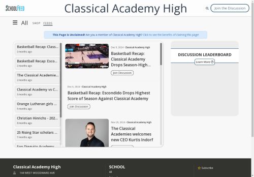 Classical Academy High