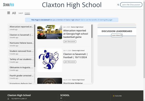 Claxton High School