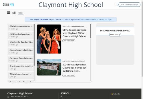 Claymont High School