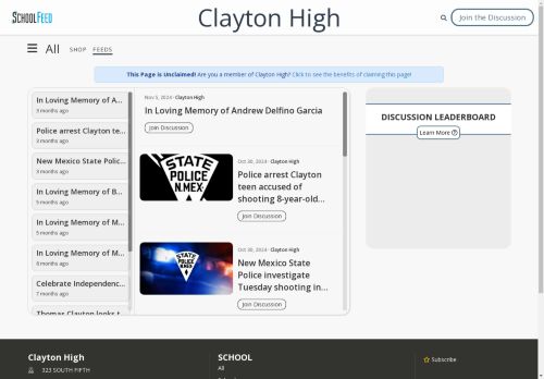 Clayton High