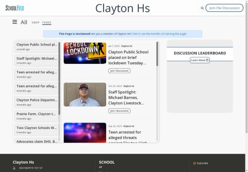 Clayton Hs