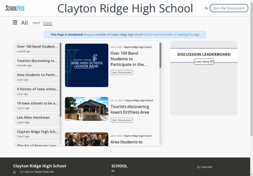 Clayton Ridge High School
