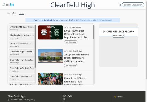 Clearfield High