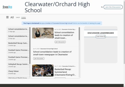 Clearwater/Orchard High School