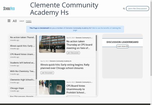 Clemente Community Academy Hs