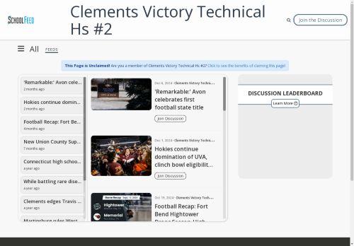 Clements Victory Technical Hs #2