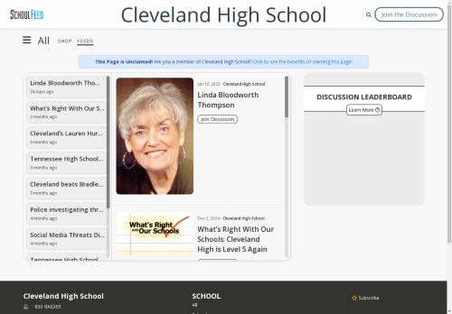 Cleveland High School