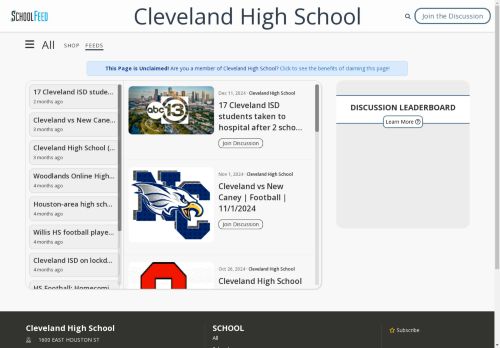 Cleveland High School