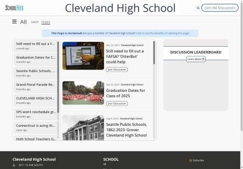 Cleveland High School