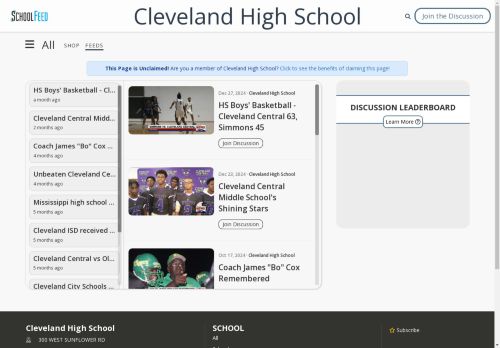 Cleveland High School