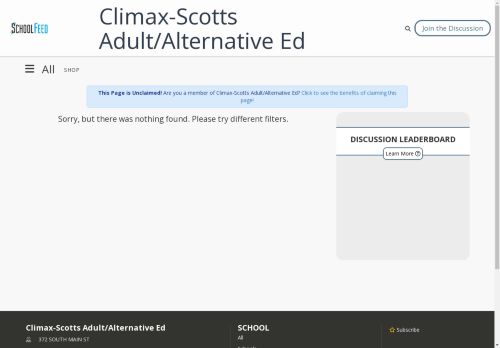 Climax-Scotts Adult/Alternative Ed
