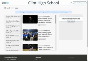 Clint High School