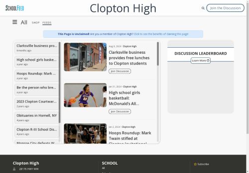 Clopton High