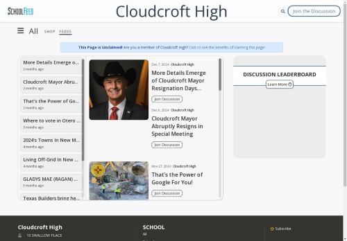Cloudcroft High